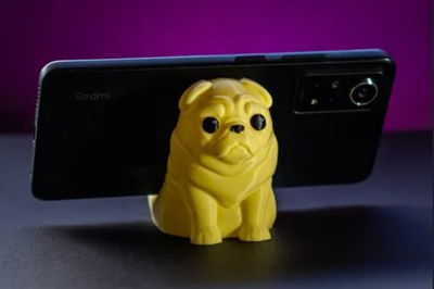 SOPORTE CELULAR PERRITO  PUG ADORABLE
