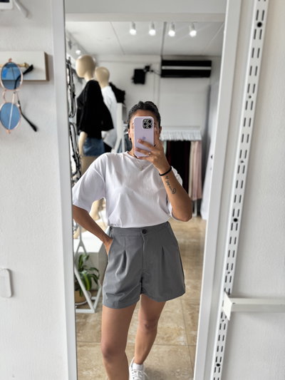 Short Bruna gris