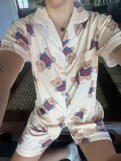 Pijama camisero ositos (2 piezas)