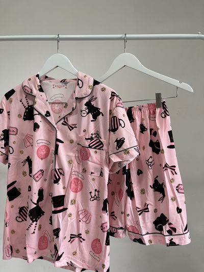 Pijama camisero Alicia (2 piezas)