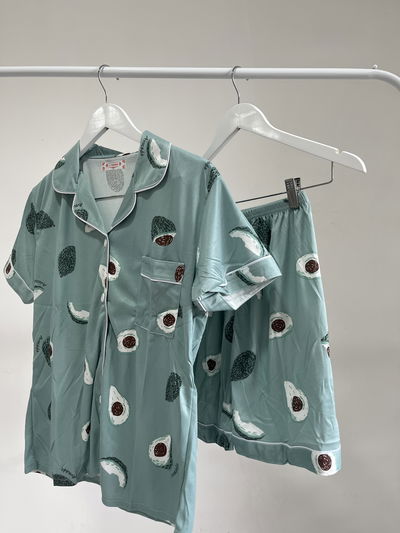 Pijama camisero paltas (2 piezas)