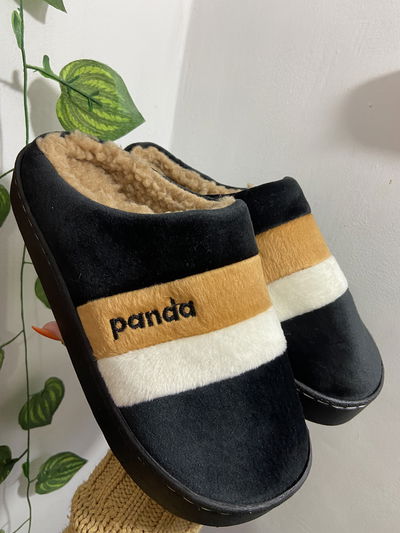 PACK X3 pantuflas hombre corderito