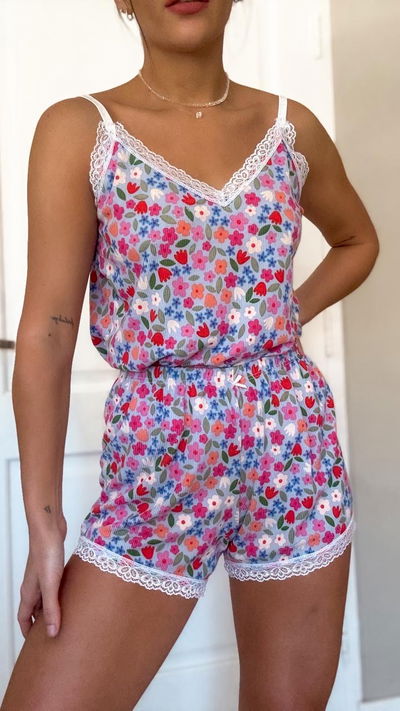 Pijama morley flores