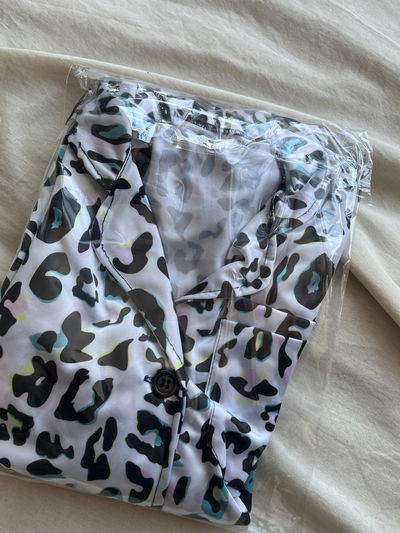 PIJAMA CAMISERO PRINT RAZO