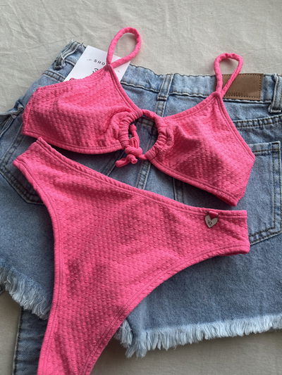 CABO TEXTURADA ROSA CHICLE