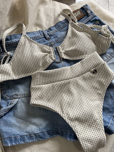 IBIZA TEXTURA CUADRILLE BLANCA