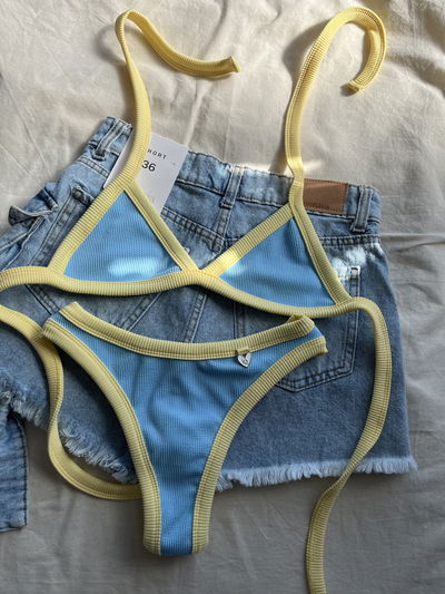 LAOS TEXTURA SKY BLUE-LEMON