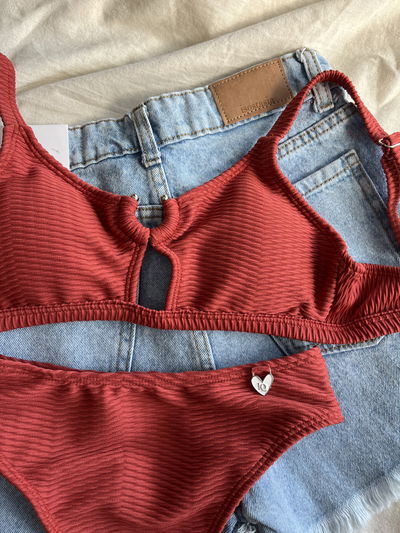 TAILANDIA TERRACOTA TIRO ALTO TEXTURADA