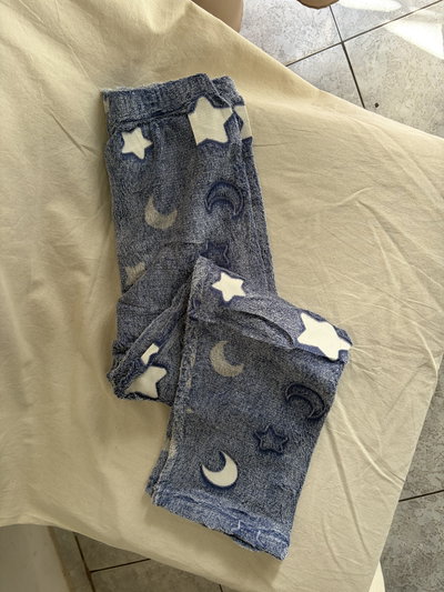 Pantalón polar soft luminoso azul noche 