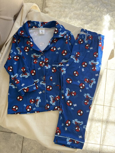 Pijama camisero niños Spiderman 