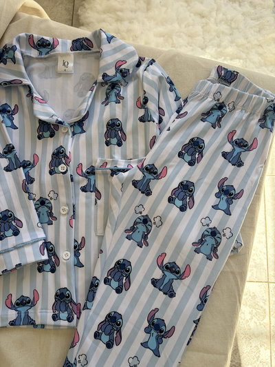 Pijama camisero niños Stitch