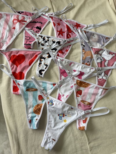 DOCENA tanga regulable de modal soft ESPECIAL