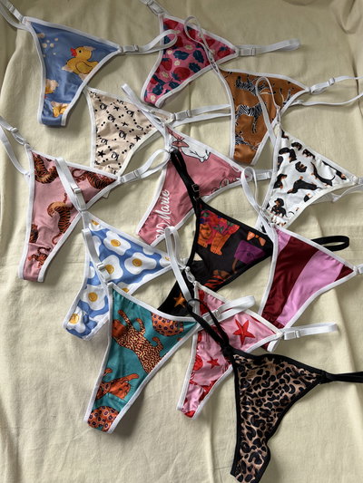 DOCENA tanga regulable modal soft 