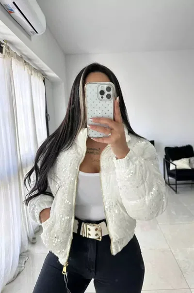 Campera PUFFER GLITTER