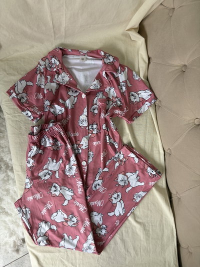 Pijama camisero gatita Marie