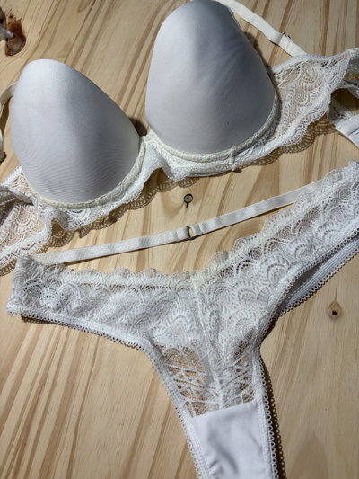 Conjunto taza soft blanco T100 (manchado)