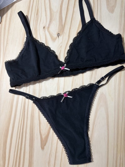 Conjunto triángulo algodón T95