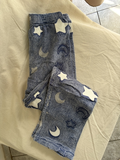 Pantalón polar soft luminoso AZUL NOCHE