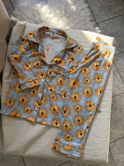 Camisero de morley NIÑOS celeste leones 