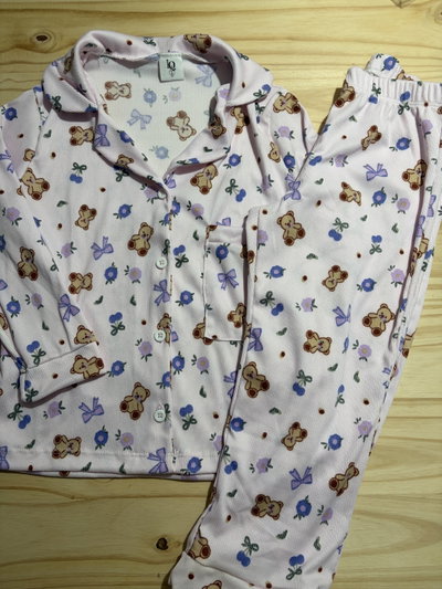 Camisero de morley NIÑOS lila osito  
