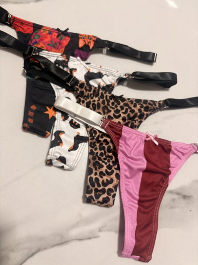 DOCENA tanga regulable ancho modal soft estampadas