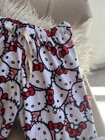 Pantalón pijama plush Hello kitty