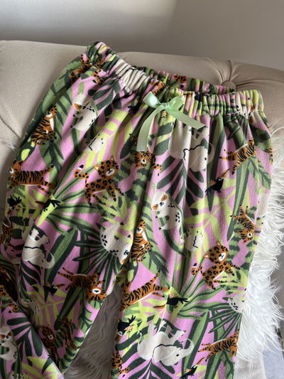 Pantalón pijama plush animalitos