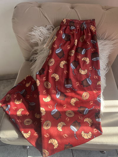 Pantalón pijama plush Mate y medialunas 