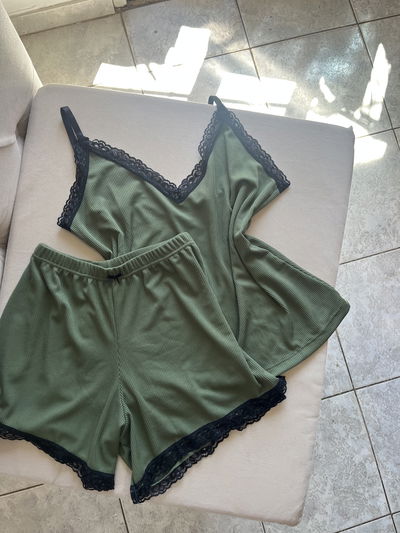 Pijama morley verde militar