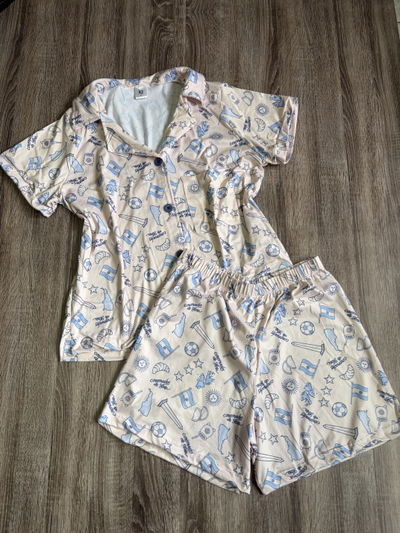 Camisero coronados de gloria fondo crema