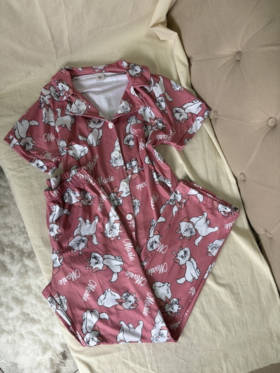 Pijama camisero gatita Marie