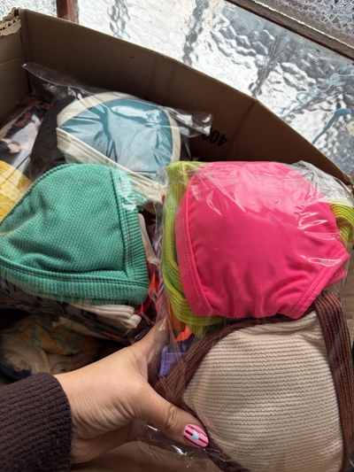 PACK X6 corpiños bikini surtidos 
