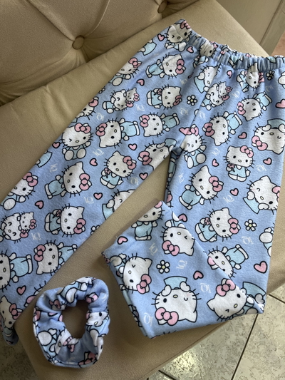 Pantalón plush hello kitty NIÑOS