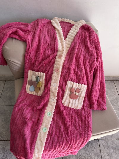 Bata importada fucsia