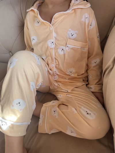 Camisero niño amarillo ositos