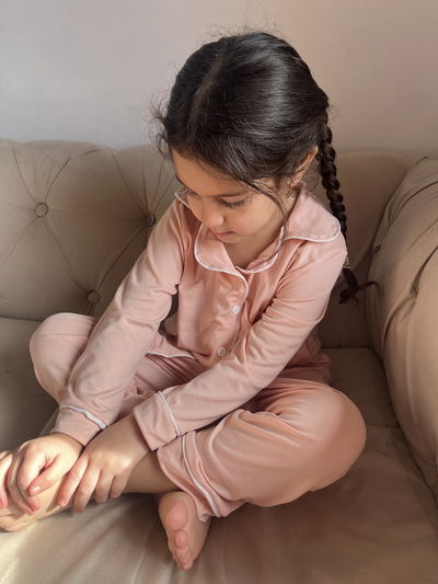 Camisero niño rosa liso