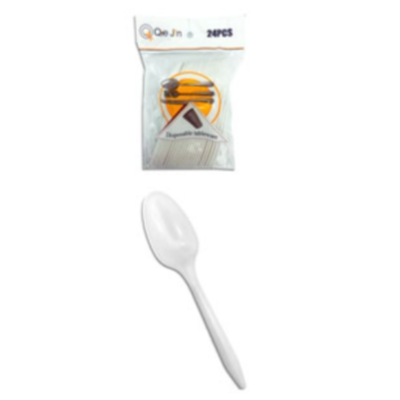 Cuchara de Postre Descartable 14Cm x24u