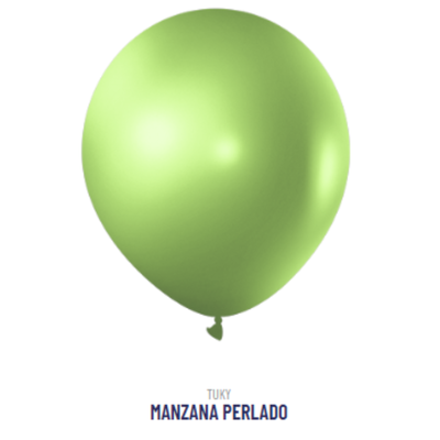 Globo Perlado Manzana 9" x50u