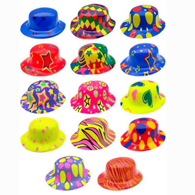 Sombrero Bombin Plastico