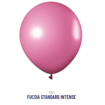 Globo Standard Intense Fucsia 9"
