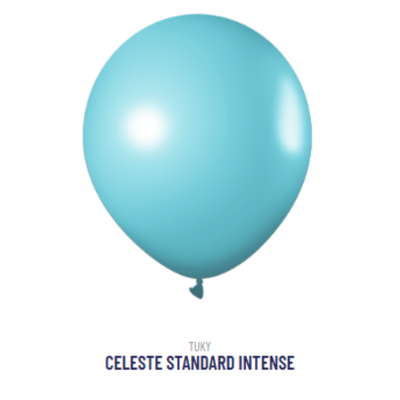 Globo Standard Intense Celeste 9"