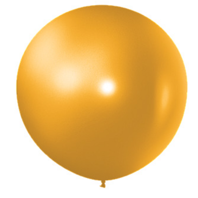 Globo Perlado Naranja 24"