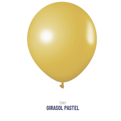 Globo Pastel Girasol 9"