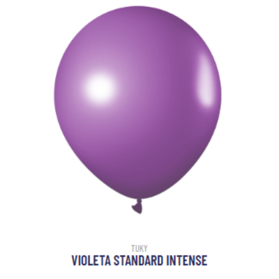 Globo Standard Intense Violeta 9" x50