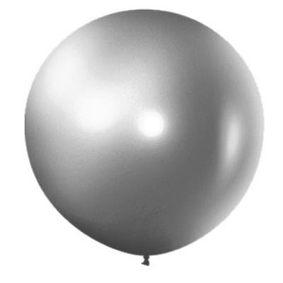 Globo Perlado Plata 24"