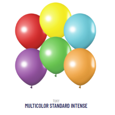 Globo Standard Intense Multicolor 9"