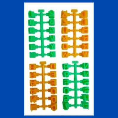 Marcador de Letras Grande 1 Cm