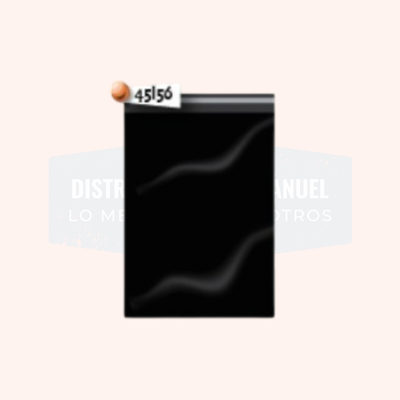 Bolsa E-COMMERCE 45X55 NEGRA x10u