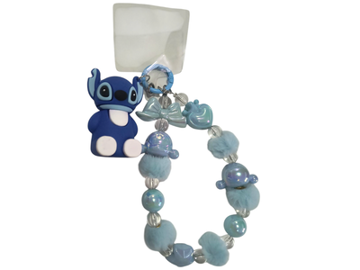 Strap correa colgante para celular con  lip Gloss stitch 