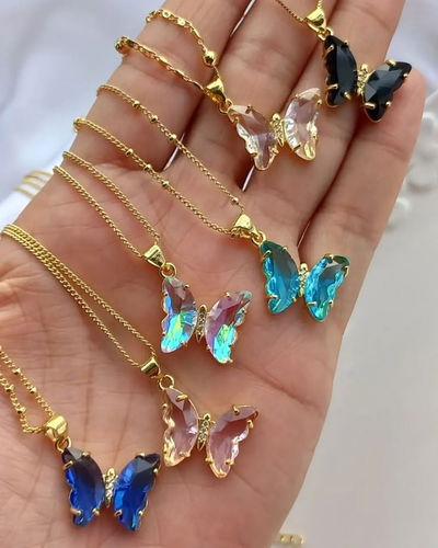 Collar de mariposa x 3 unidades acero quirúrgico 
